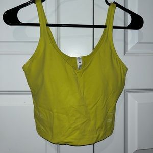 Lululemon Yellow Align Tank